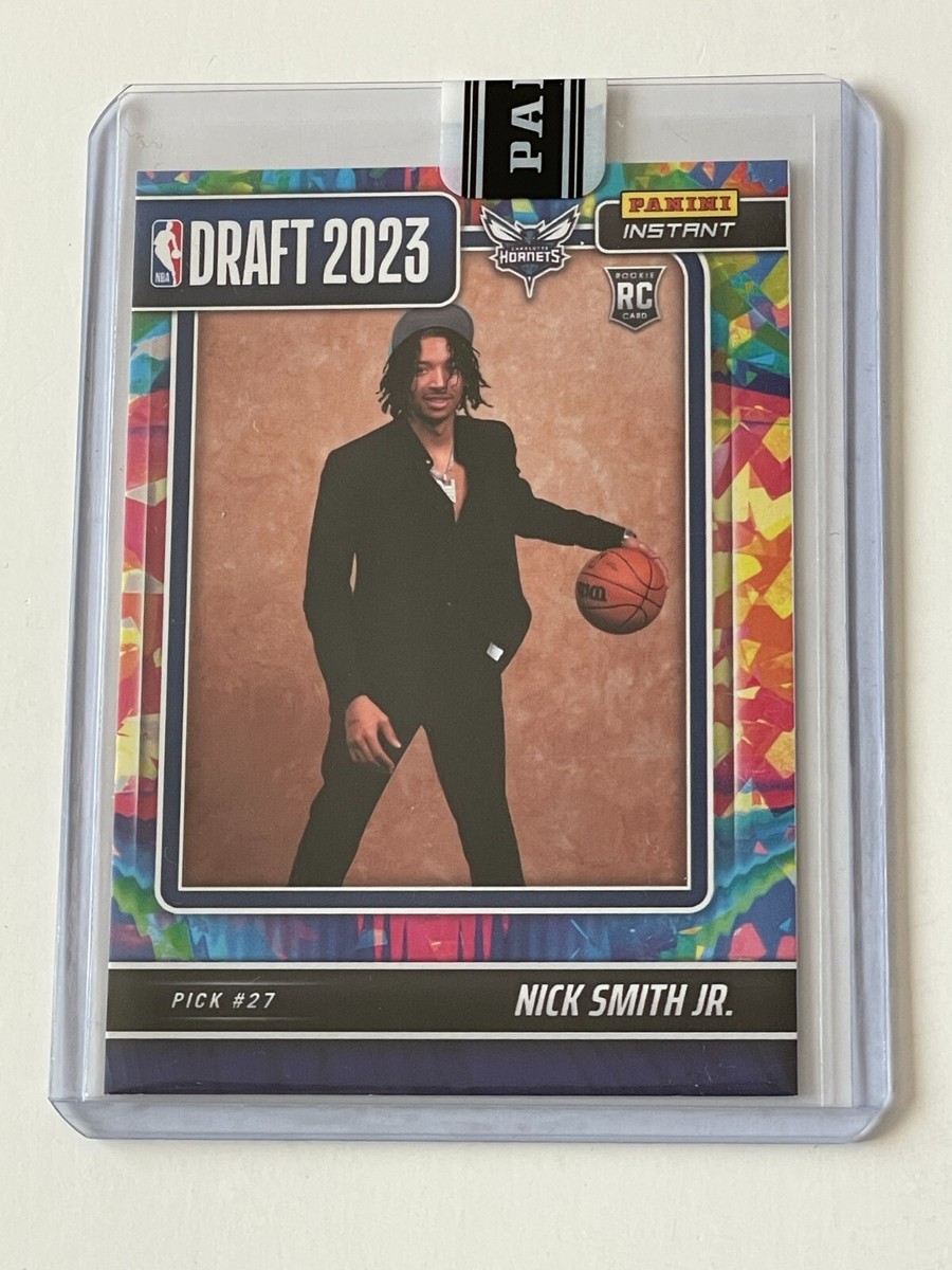 2023 Panini NBA Instant DRAFT Rookie NICK SMITH JR Hornets