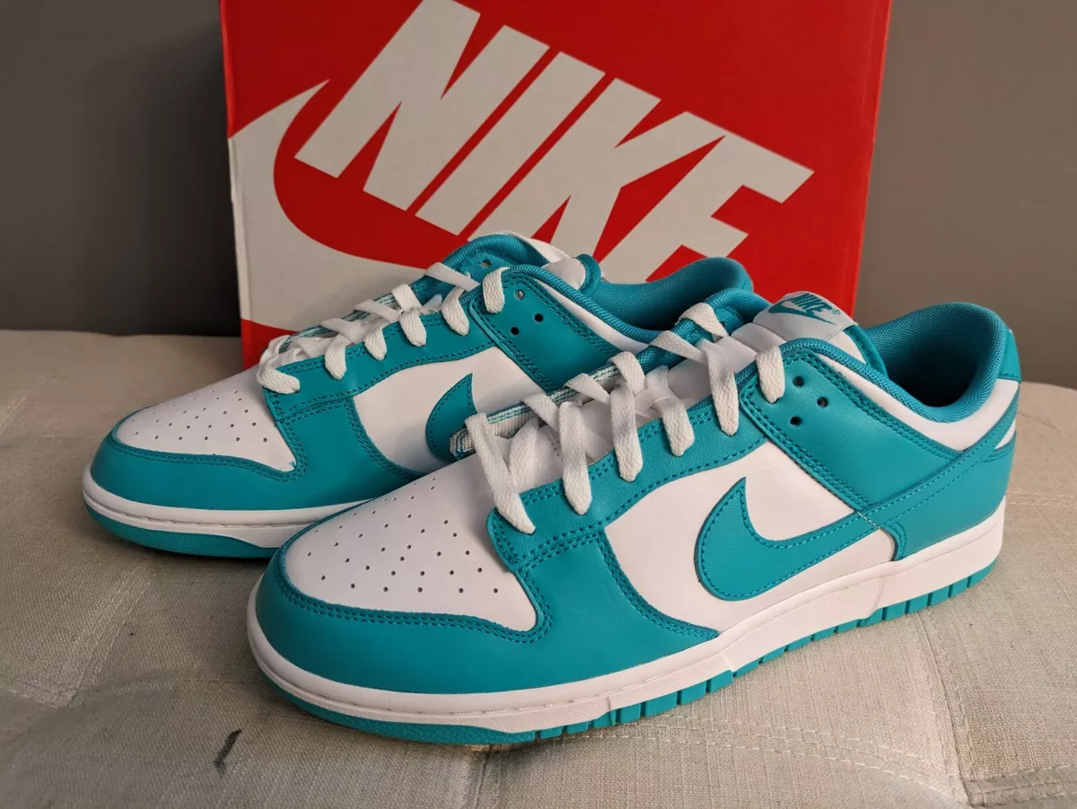 Nike Dunk Low Retro BTTYS White Clear Jade - Men's Size 10.5