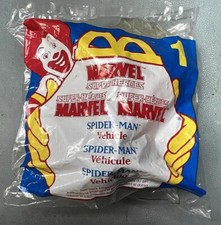 1996 McDONALDS / MARVEL SPIDER-MAN VEHICLE HAPPY MEAL TOY 1 MIP