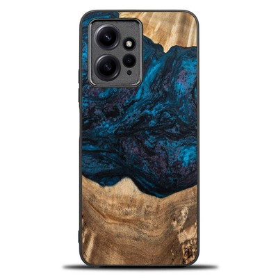 Handyhülle für Xiaomi Redmi Note 12 4G Bewood Unique Planets Neptun Holzhülle