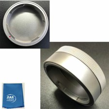 Pro New Metal Rear Lens Cap Cover For Leica M Mount Lens Chrome 21mm