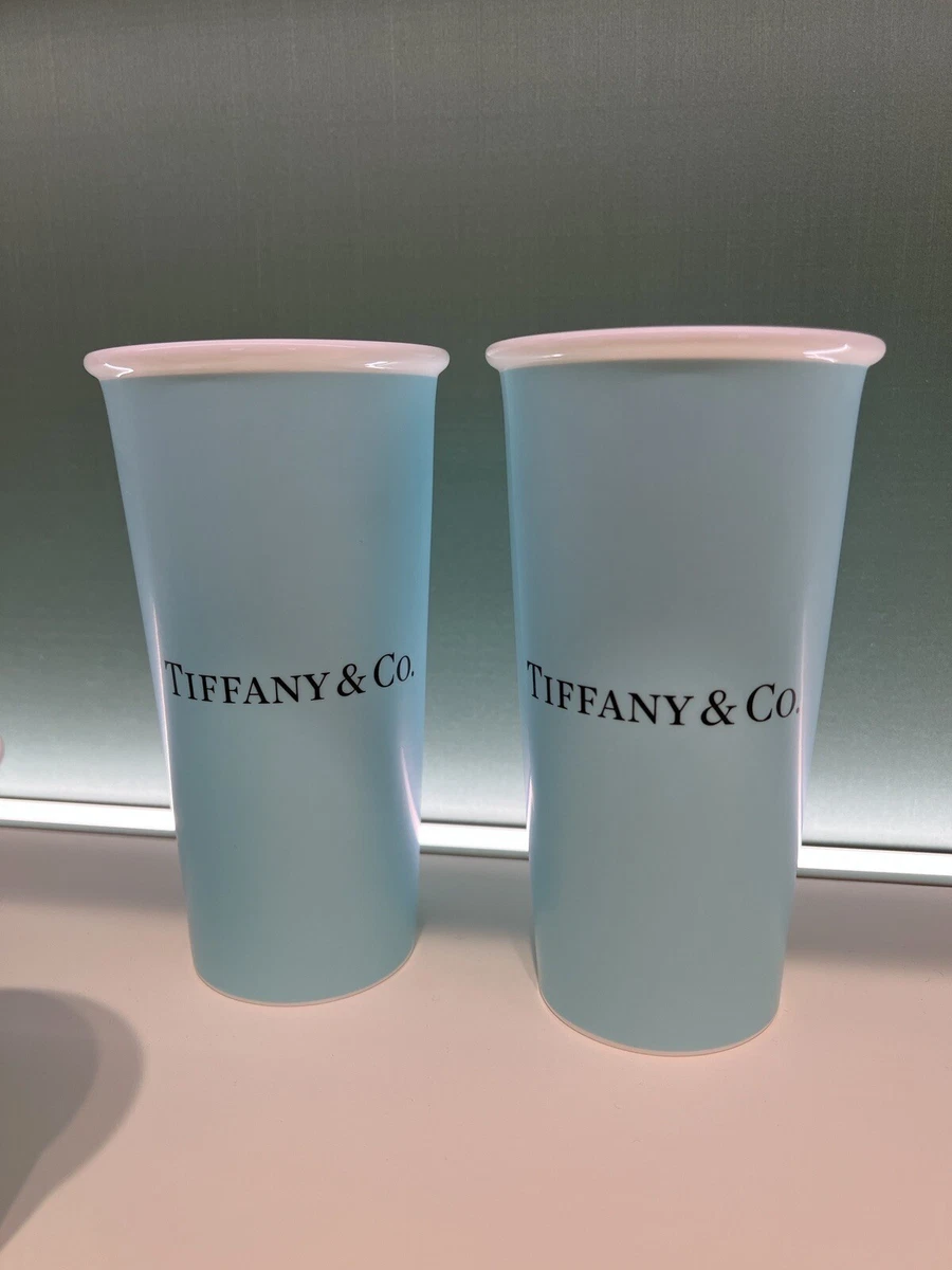 Tiffany bone shop china paper cup