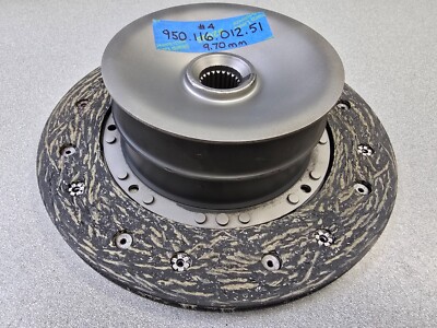 VERY NICE USED ORIGINAL PORSCHE 930 TURBO RUBBER CENTER CLUTCH DISC 86-89 NLA #4