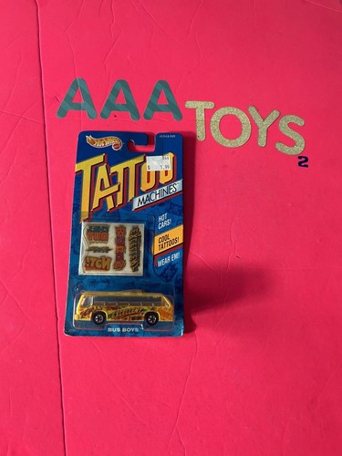 Hot Wheels - Bus Boys aus Tattoo Machines Serie - gelb