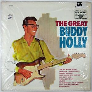 BUDDY-HOLLY-The-Great-Buddy-Holly-LP-1967-ROCKABILLY-NM-NM