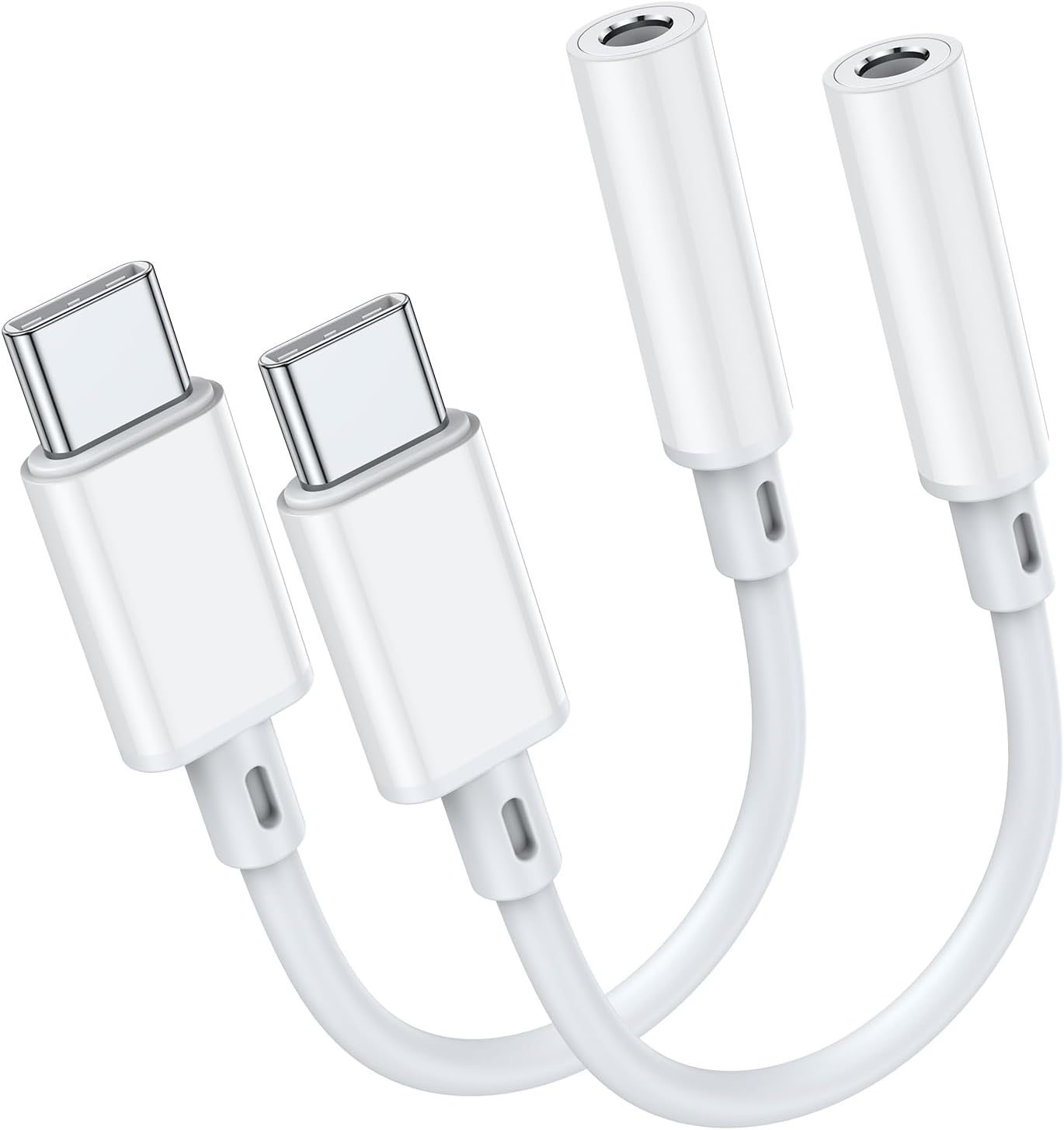 USB C to 3.5Mm Headphone Jack Adapter for Iphone 16 Pro Max Plus/15 Pro Max, Typ