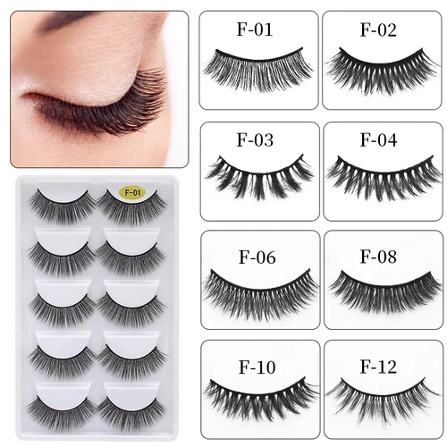 3D Mink Nature Eyelashes Lightweight Comfortable to Wear Dramatic Lash Extension - Picture 2 of 25