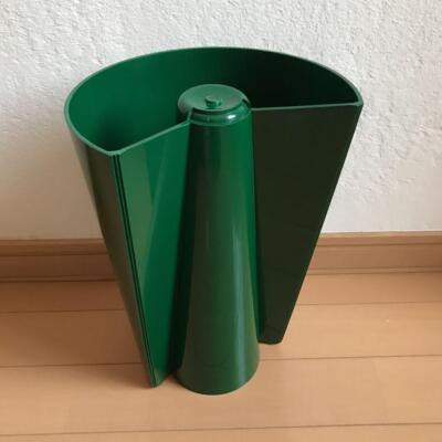 Vintage 1997 ALESSI Enzo Mari Pago-pago Danese Flower Vase Green 