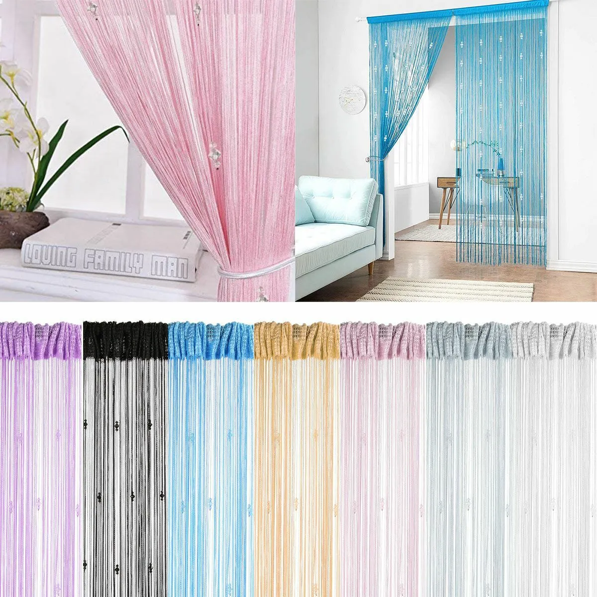 Glass Bead Curtain - Shop Beaded Curtains, Room Dividers
