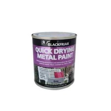 BLACKFRIAR QUICK DRYING METAL PAINT GREY 500ML INTERIOR AND EXTERNAL METAL