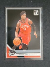 2019-20 Clearly Donruss Rated Rookie #92 Terence Davis II Toronto Raptors S5920K