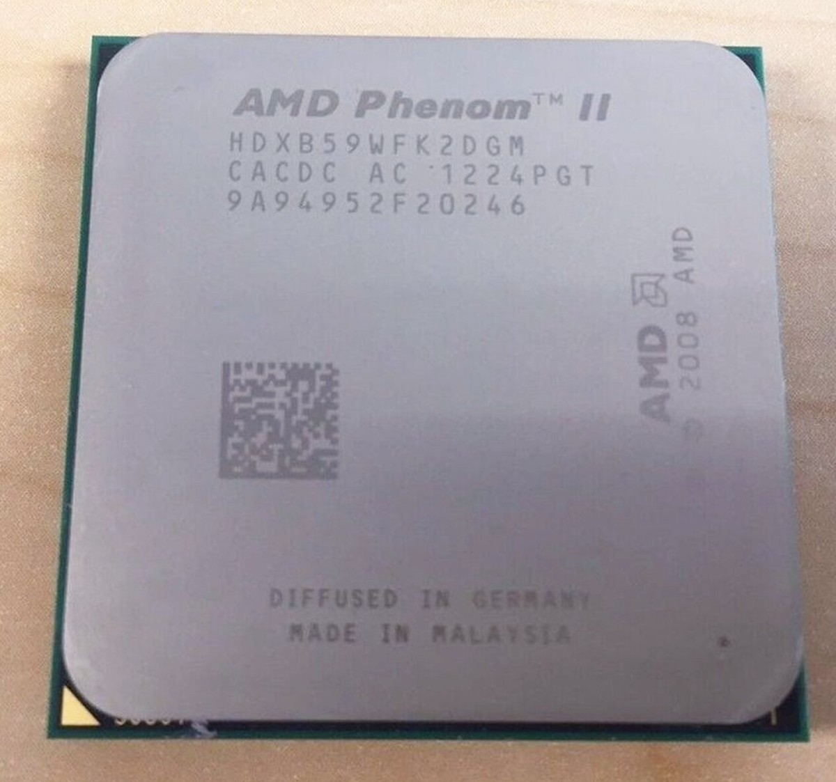 Procesador Amd Phenom Ii X2 B55 De 3 Ghz Socket Am3 Am2