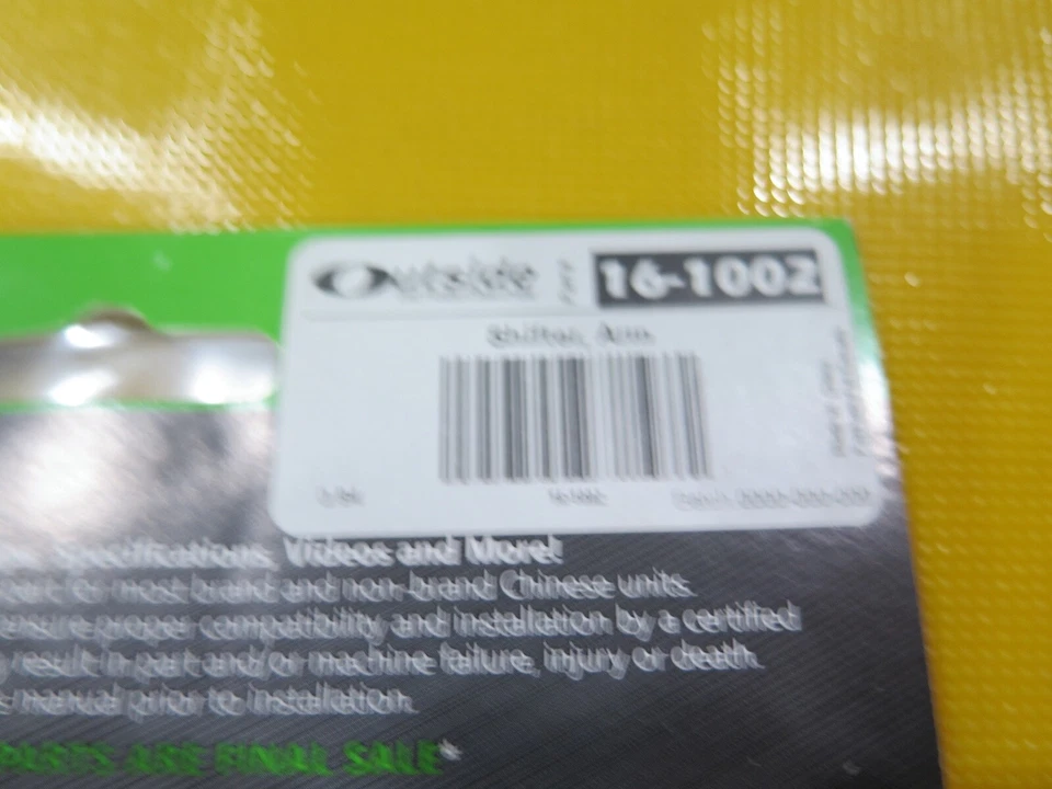 Outside Distributing  16-1002  Foot Lever Shifter Type 3 (5D1-2) - Image 2 of 3