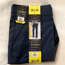 Weatherproof Vintage Men’s Performance Weather-Flex Tech Pants, Blue Or Green