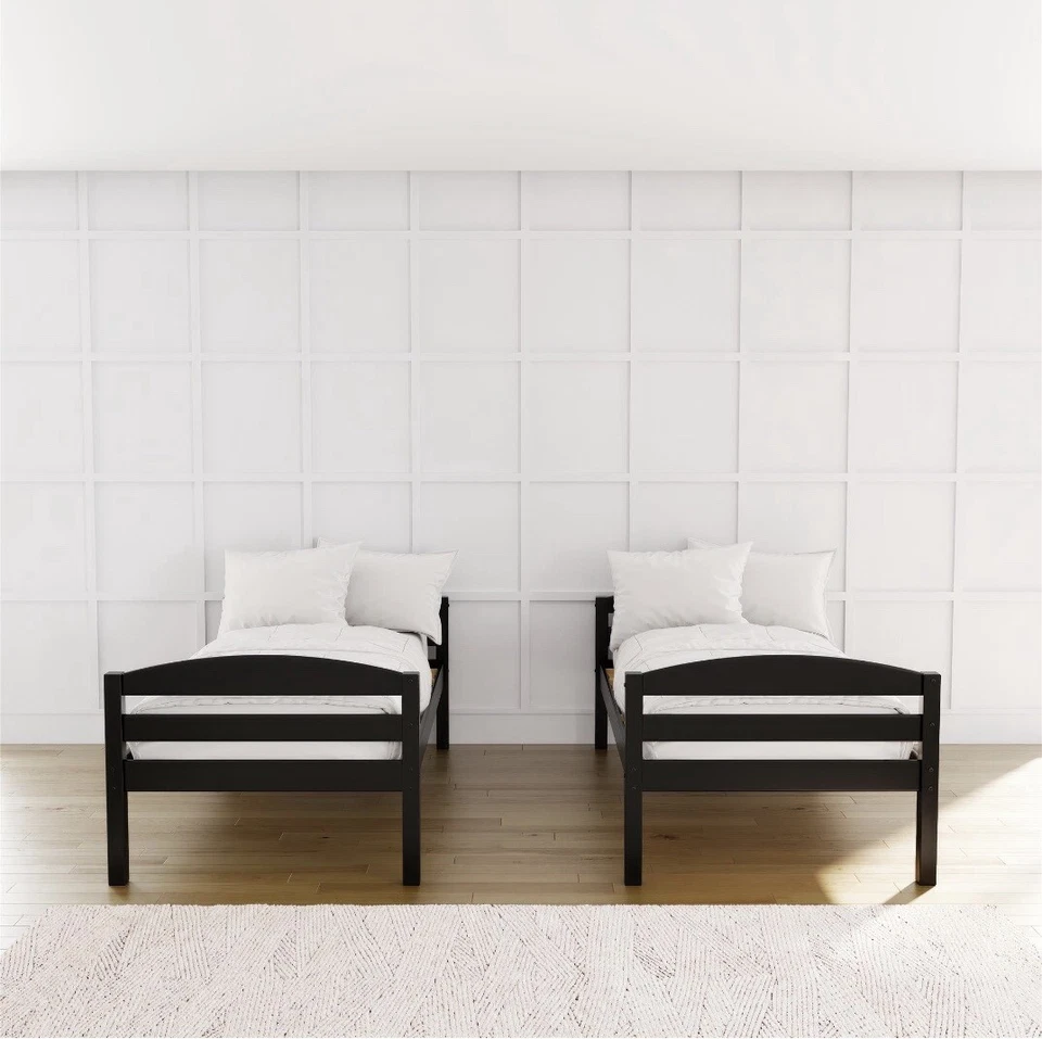 Better Homes & Gardens Leighton Kids' Convertible Twin-Over-Twin Bunk Bed, Black - Image 4 of 4