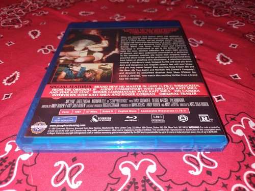 Stripped to Kill Scorpion veröffentlicht Blu-ray ~ Roger Corman, 80er Slasher NEUWERTIG OOP - Bild 7 von 11