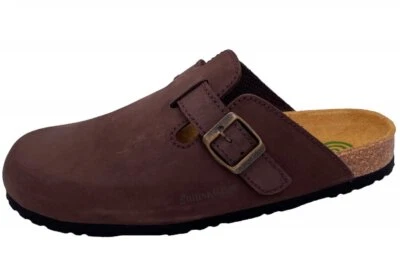 Dr. Brinkmann Herren Pantolette Braun Schuhe Leder Clogs 600355-2