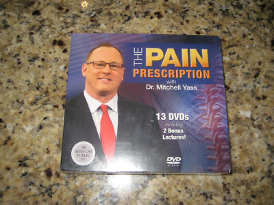  The Pain Prescription with  Dr. Mitchell Yass 13 DVD'S Brand New & Sealed! 