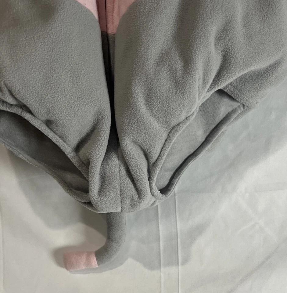 Disfraz de elefante de felpa gris Carters body solo bebé talla 24 meses Foto 2 de 4