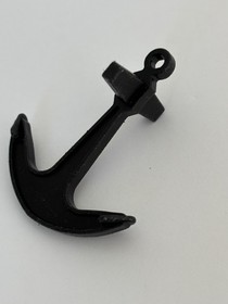 Lego 2564 Ship Boat Anchor Black 1 Top Hole Pirate 6280 6285 7075 6274 6286 4768