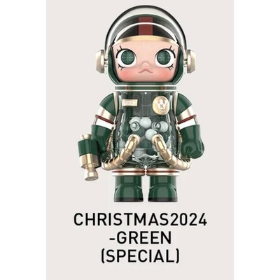 Pop Mart Mega Space Molly 100% - Series 4 - Christmas2024 Green | eBay
