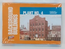 Walthers 933-3183 HO Cornerstone  Plant No. 4 Background Building Kit SEALED