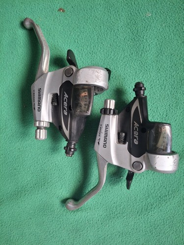 Shimano Acera SL-M360 Shifter Lever Trigger Set 3x8 Speed Rapidfire Bike Part Shimano Acera SL-M360 Shifter Lever Trigger Set 3x8 Speed Rapidfire Bike Part