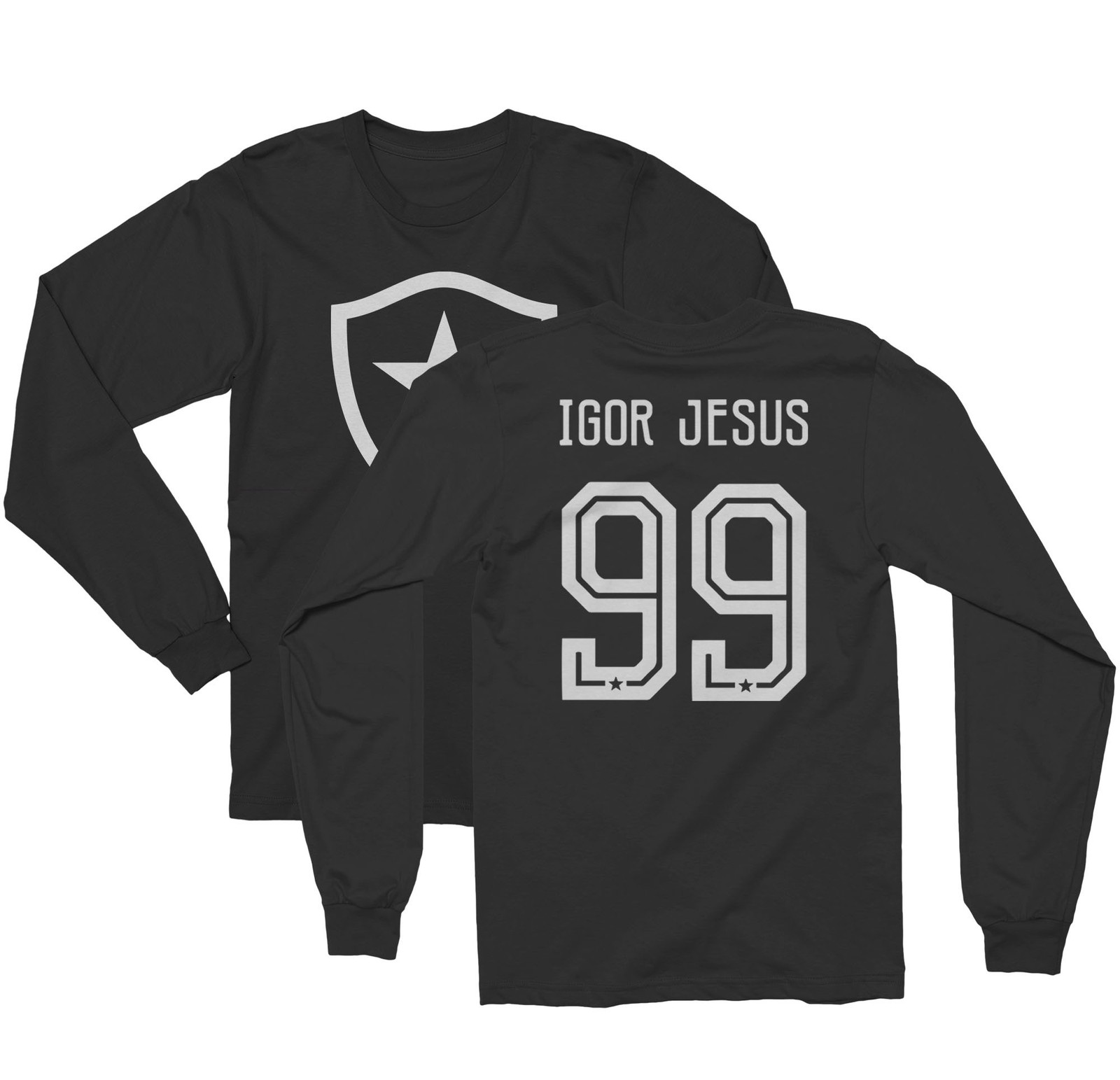 Igor Jesus 99 Jersey Style | Botafogo Soccer Fans Long Sleeve