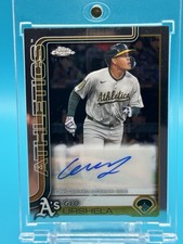 Topps 2025 Chrome Update Series Autograph Gio Urshela #AC-GU Athletics