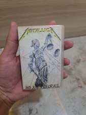 Metallica ...And Justice for All CASSETTE INDIA Vertigo Brand New Tape Indian