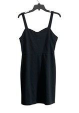 NWT Old Navy Med Tank Mini Dress Black Sleeveless Minimal Capsule Classic