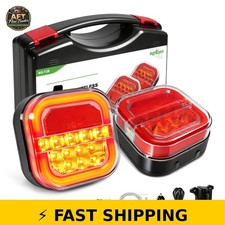 Agrieyes Halo Wireless Trailer Lights - Amber LED Tow Lights Kit
