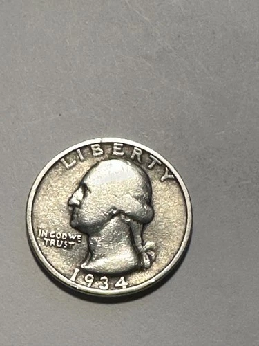 1934 WASHINGTON QUARTER     332