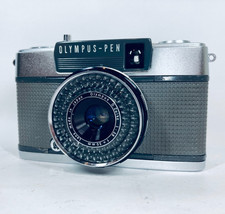NEAR MINT OLYMPUS PEN EES-2 EES2 35mm Half Flame Film Camera From JAPAN