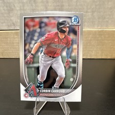 Topps Bowman Chrome 2025 Corbin Carroll #85 Arizona Diamondbacks Base Set