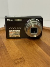 Nikon Digital Camera Coolpix S550 10.0MP Black Tested - Works READ Description