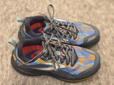 Brooks Cascadia 16 Trail Running Shoes Limited Edition Eclipse/Marina Womens 7.5