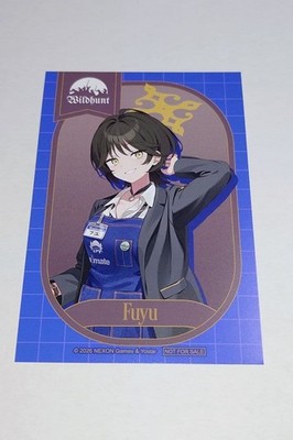Blue Archive Fuyu Illustration Card AniMate PostCard