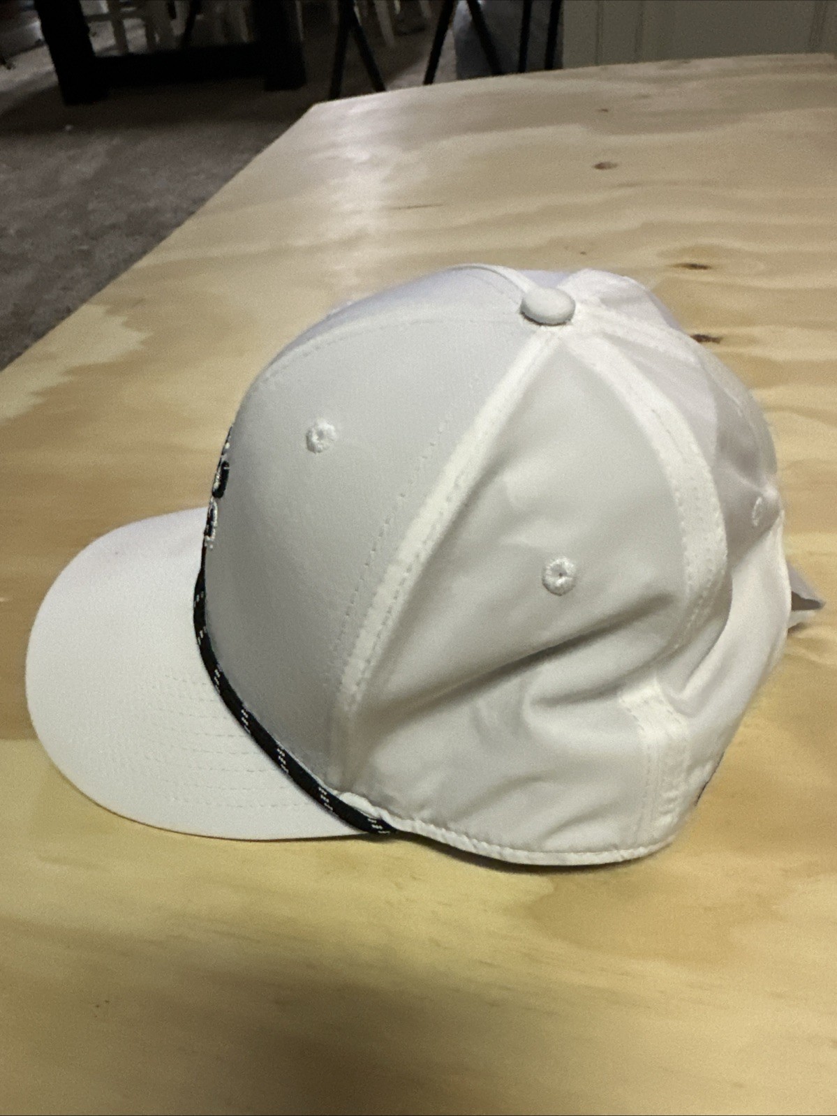 Cactus Hack Baseball Hat White Blue Snapback Golf - image 3