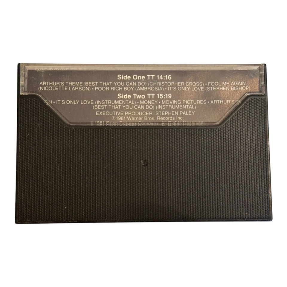 Arthur The Album Cassette Soundtrack (1981) Foto 2 de 4
