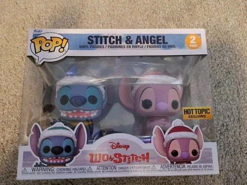 Funko Pop! Vinyl: Disney - Stitch & Angel - 2 Pack - Hot Topic Online (Hto) Hot
