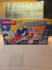 Rokenbok Toy Company RC Fire  Rescue Vehicle Set 03223 No Fire Truck See Detai