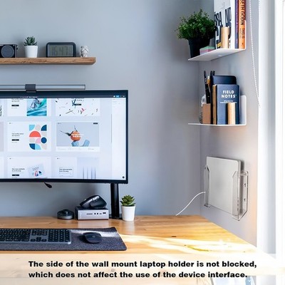 Klar Unter Schreibtisch Laptop Halterung Halter für MacBooks Tablets und Tastat