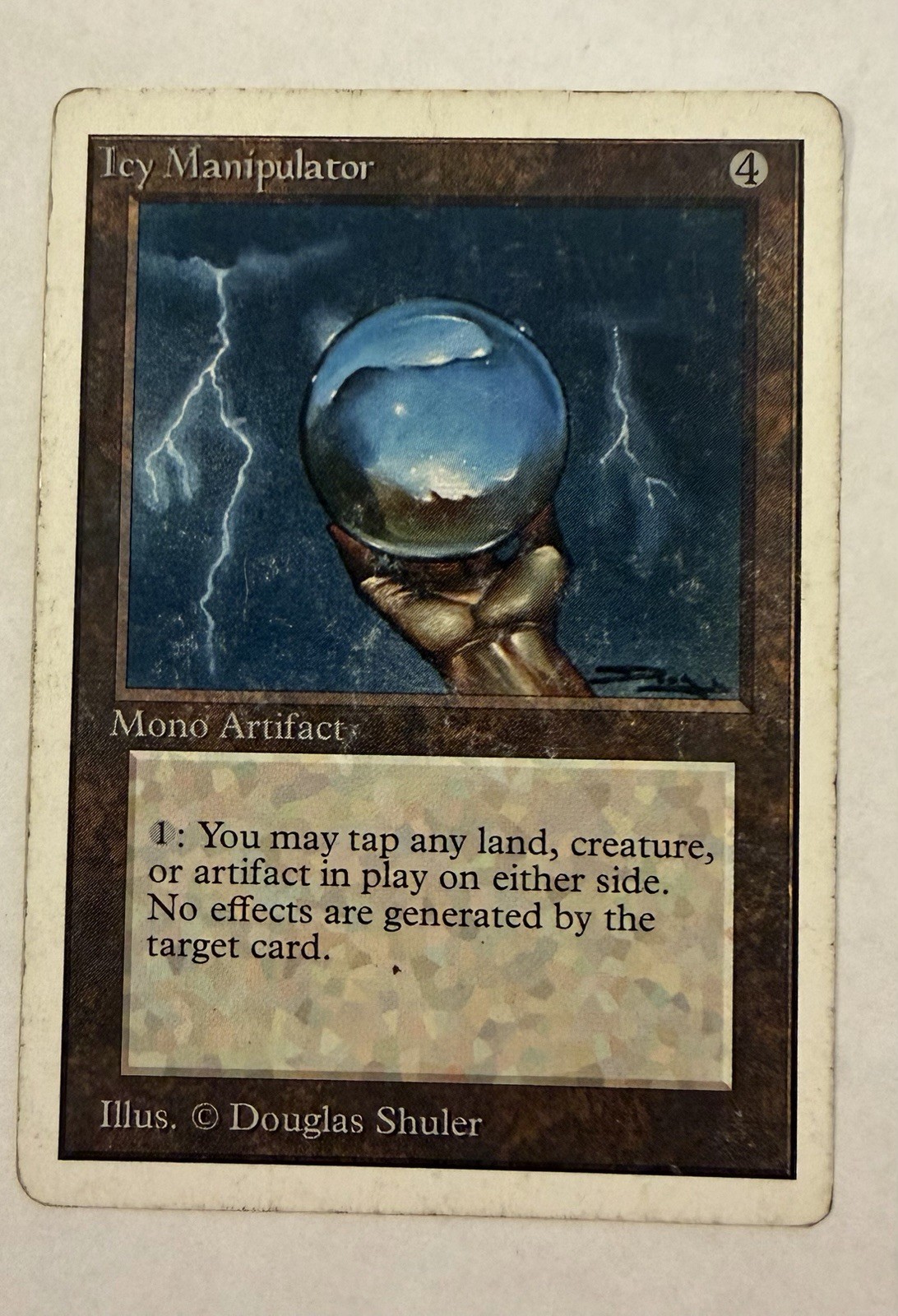 MTG Magic the Gathering Icy Manipulator Unlimited Card MP