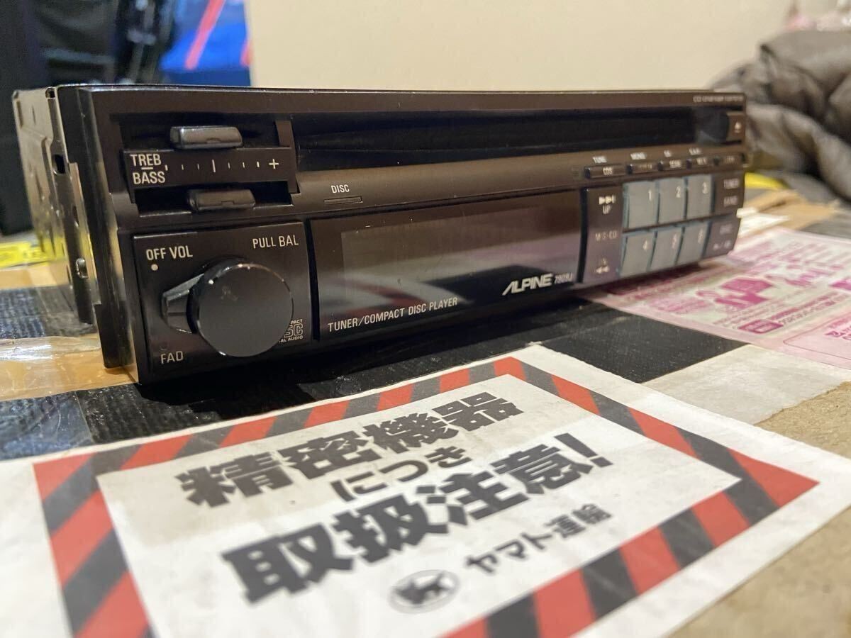 n*9様 【動作品】ALPINE 7909J Alpine Juba 7909J Ampless CD Player | With CD Changer | Japan | CD