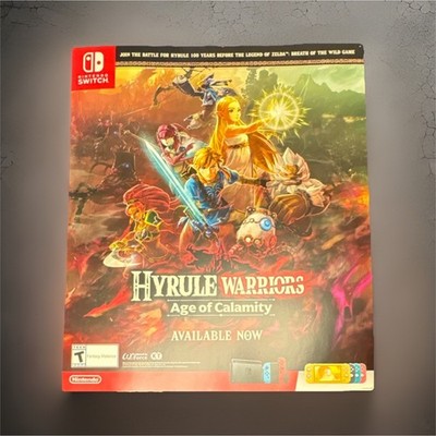 Nintendo Hyrule Warriors: Age of Calamity Poster Link Zelda The Legend of Zelda