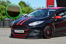 Spoilerschwert Frontspoiler aus ABS für Ford Fiesta Sport JA8 Facelift OEM Optik