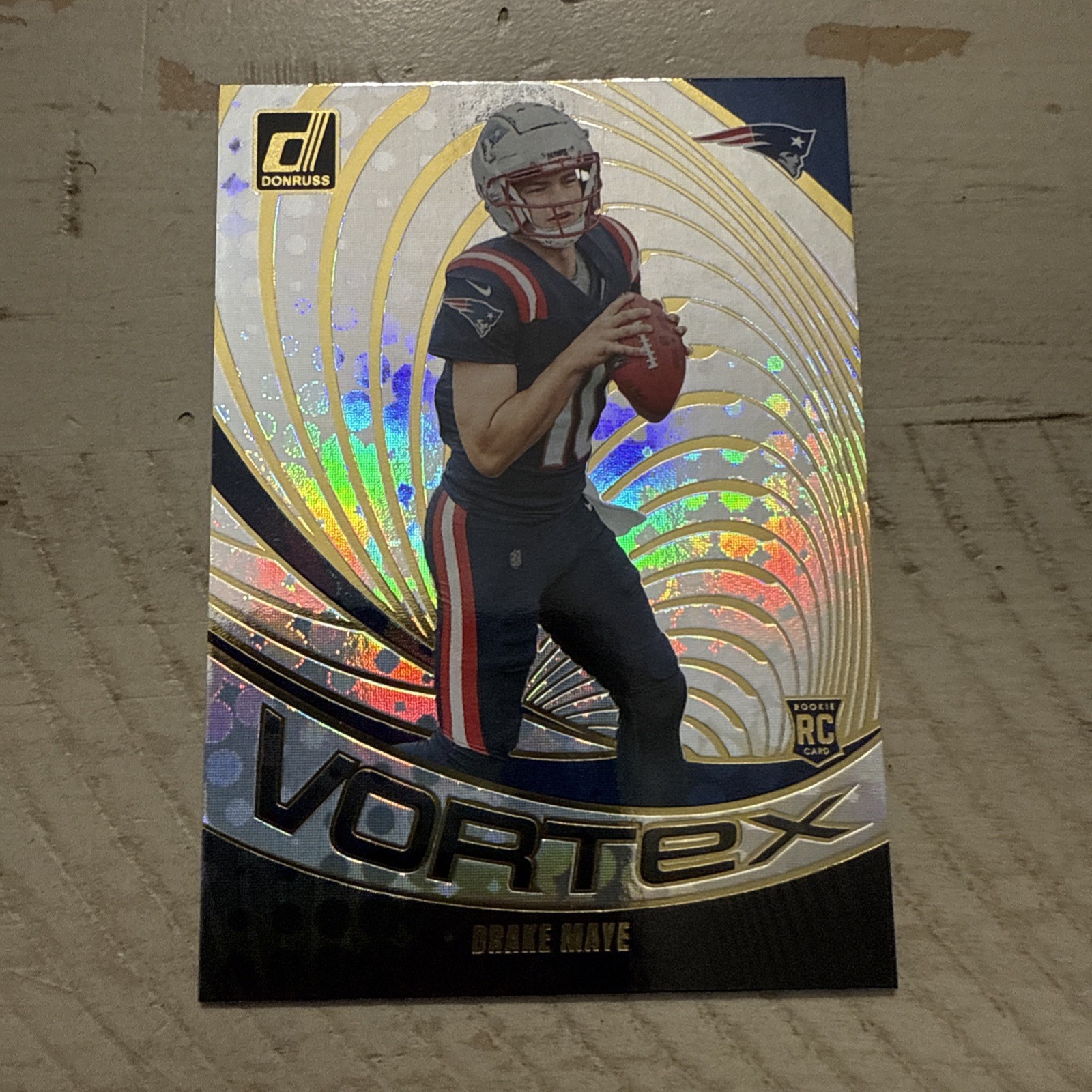 2024 Donruss Vortex Rookie Drake Maye RC #VOR-DMA