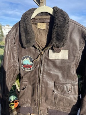 Alpha Industries Men's XL Vintage 70s L-2B Light Zone Flight Bomber Jacket 44