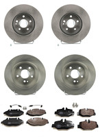 Champion Bremsscheiben + BelÄGe Vorne+Hinten FüR Mercedes W639 Viano Vito Mixto
